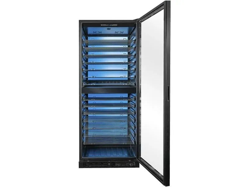 Kibernetik Weinkühlschrank WKH600A Rechts, Schwarz Kibernetik Weinkühlschrank WKH600A Rechts, Schwarz