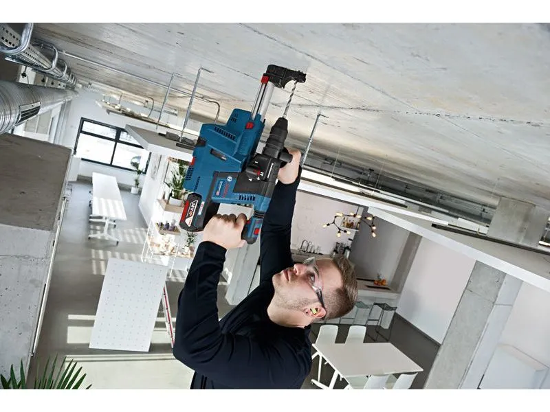 Bosch Professional Bohrhammer GBH 18 V-26F + GDE in L-BOXX