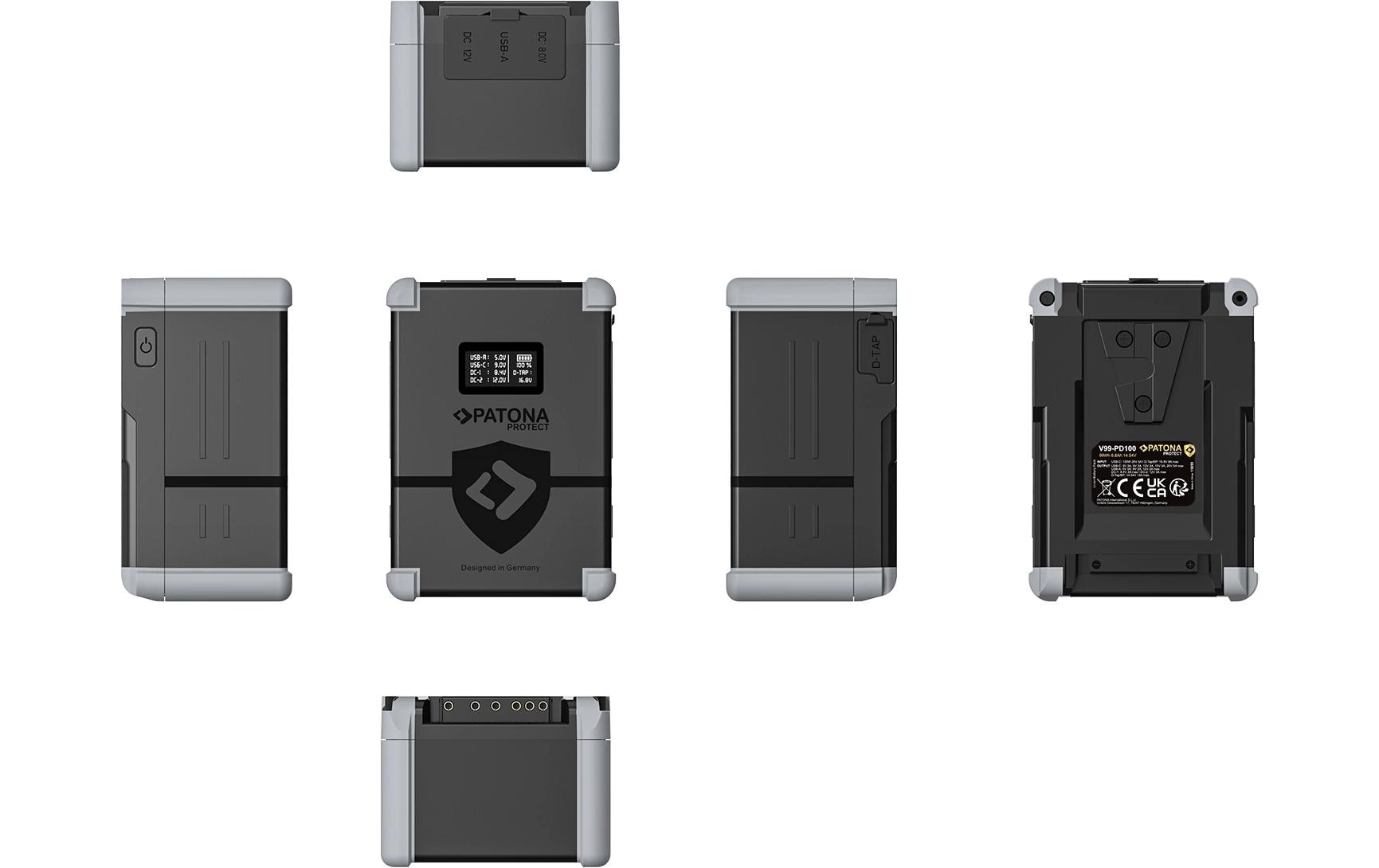 Patona PROTECT V-Mount Akku V99-PD100