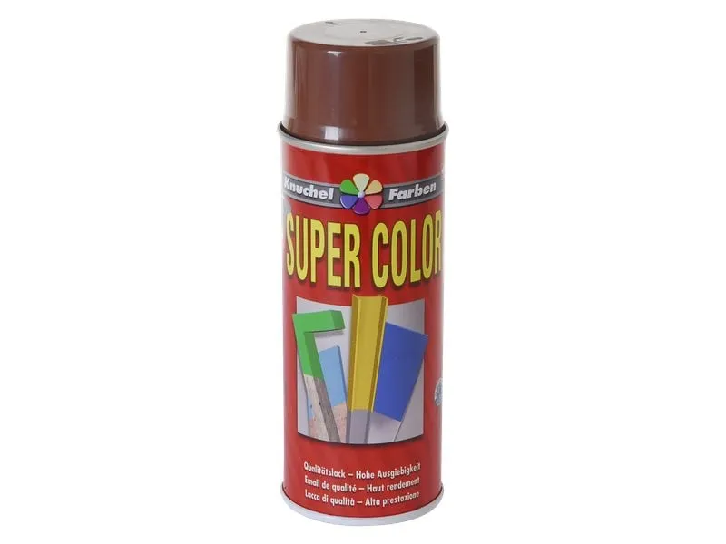 Knuchel Lack-Spray Super Color 400 ml Nussbraun 8011 Knuchel Lack-Spray Super Color 400 ml Nussbraun 8011