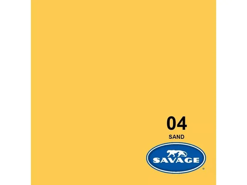 Savage Hintergrund Papier 1.35 x 11 m Sand Savage Hintergrund Papier 1.35 x 11 m Sand