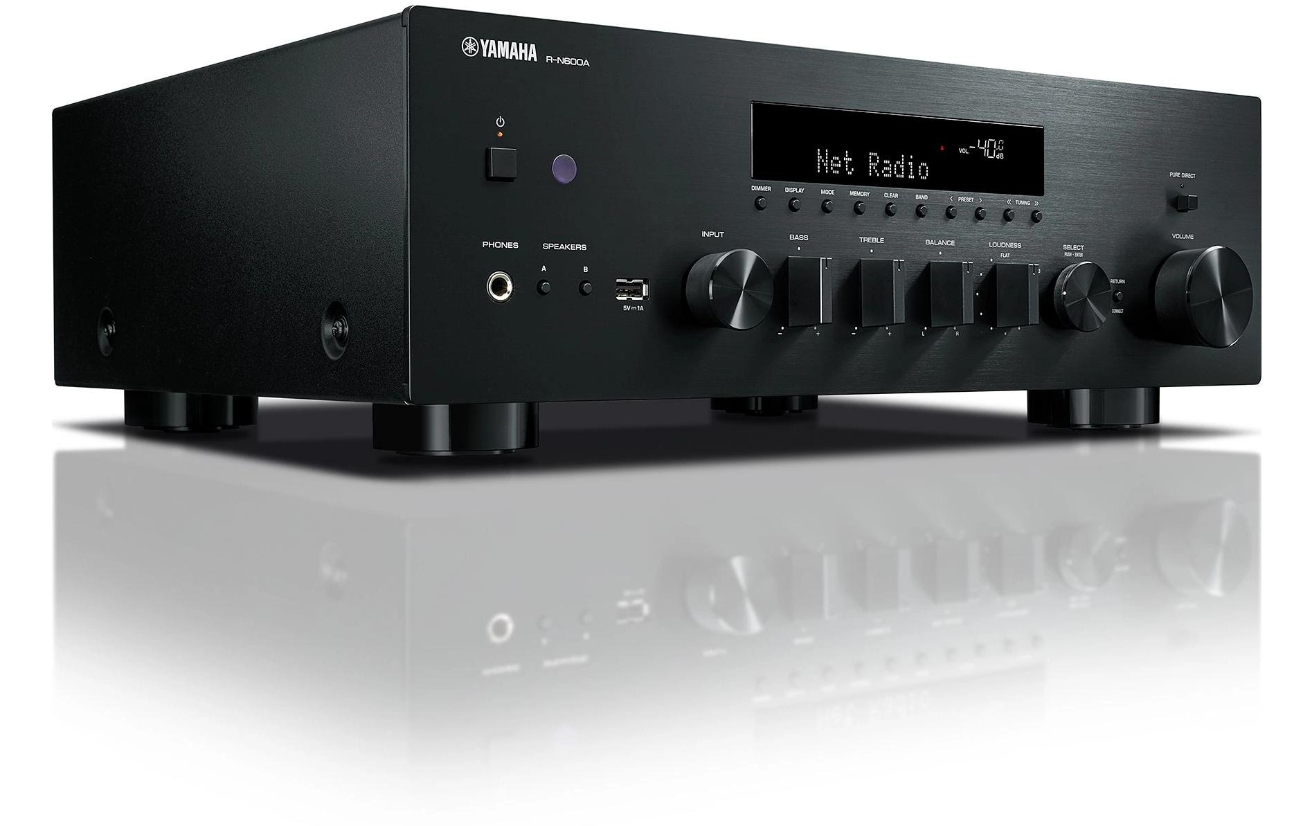 Yamaha AV-Receiver R-N600A Schwarz