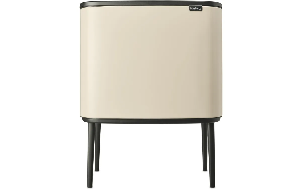 Brabantia Recyclingbehälter Bo Touch Bin 36 l, Hellbeige Brabantia Recyclingbehälter Bo Touch Bin 36 l, Hellbeige