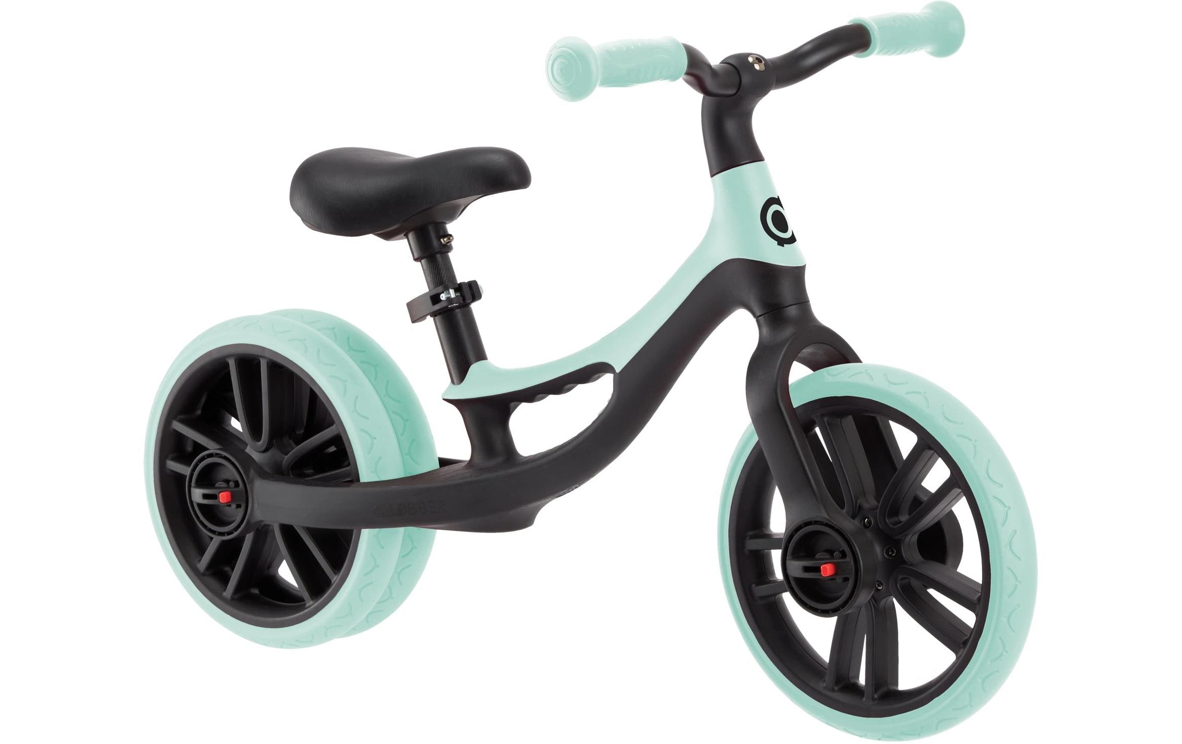 GLOBBER Kinder-Laufrad GO Bike Elite Duo Schwarz/Mint