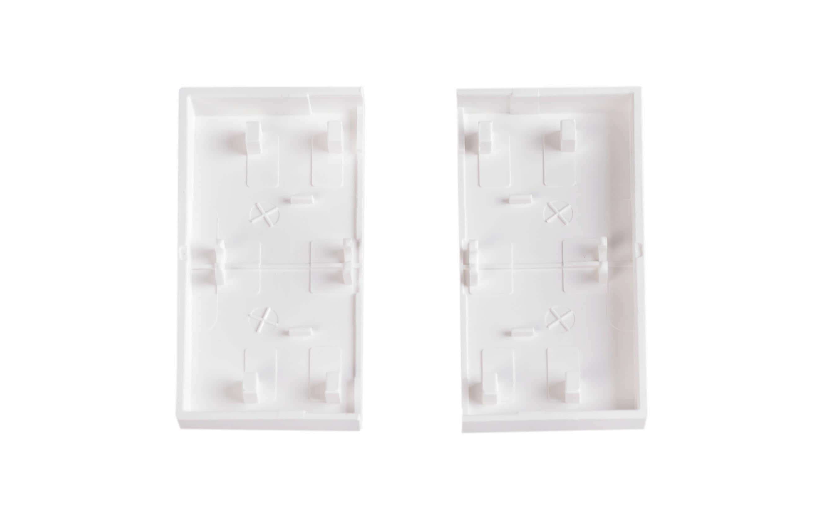 Omnio Ersatztasten SW-M-rw ohne Bedruckung, reinweiss