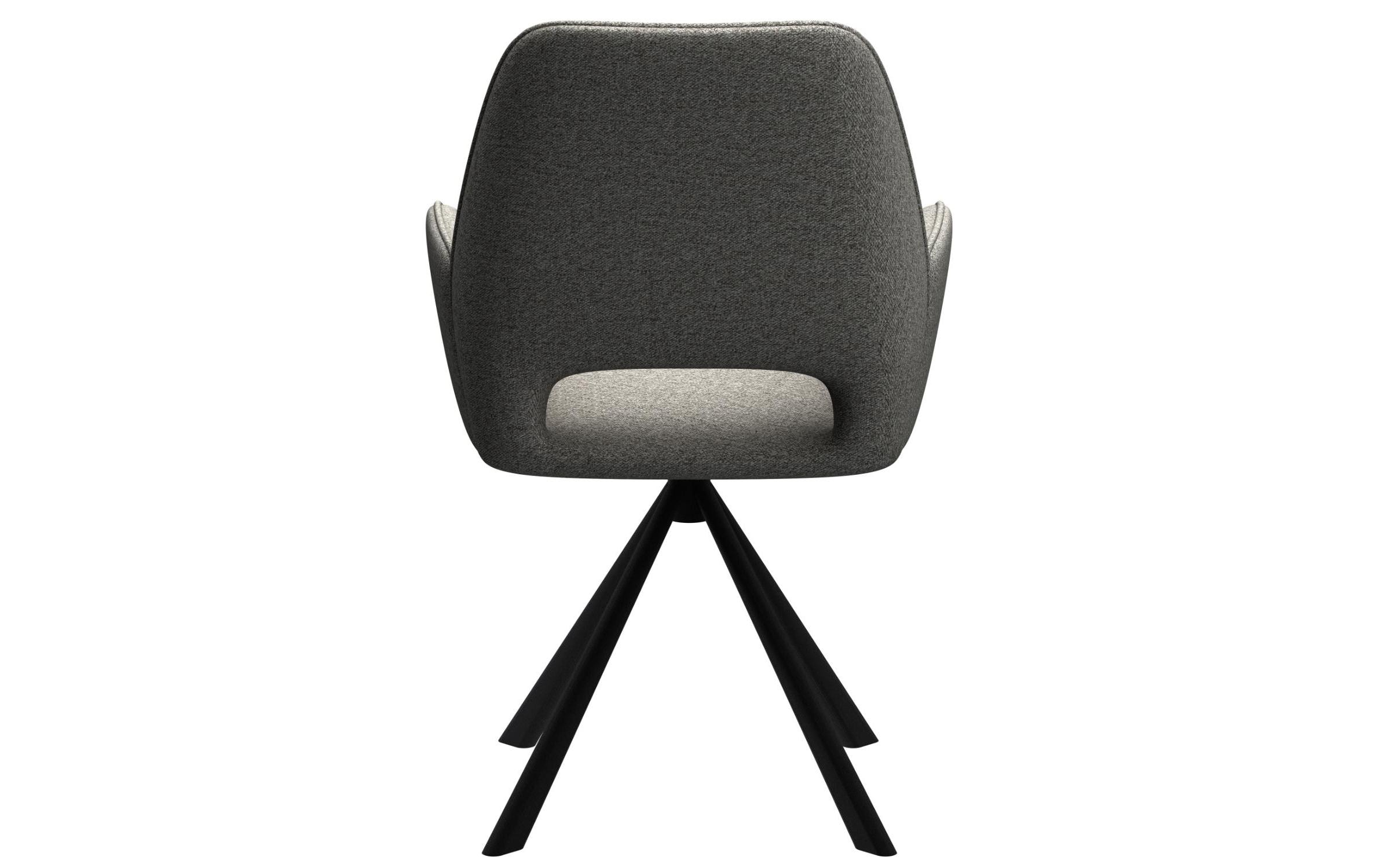 AC Design Stuhl Graham 2 Stück, Dunkelgrau