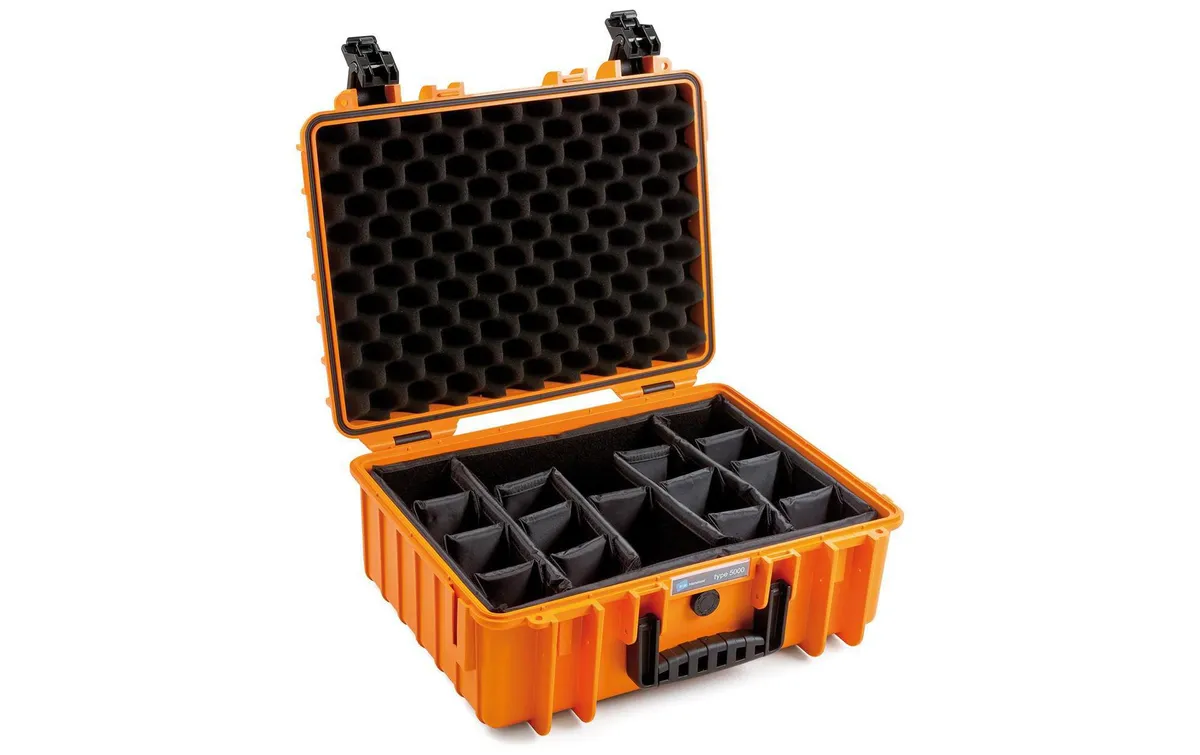 B&W Outdoor-Koffer Typ 5000 RPD Orange