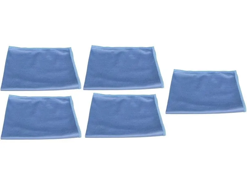 Edi Baur Fensterreinigungstuch Crystal 5 Stück, Blau Edi Baur Fensterreinigungstuch Crystal 5 Stück, Blau