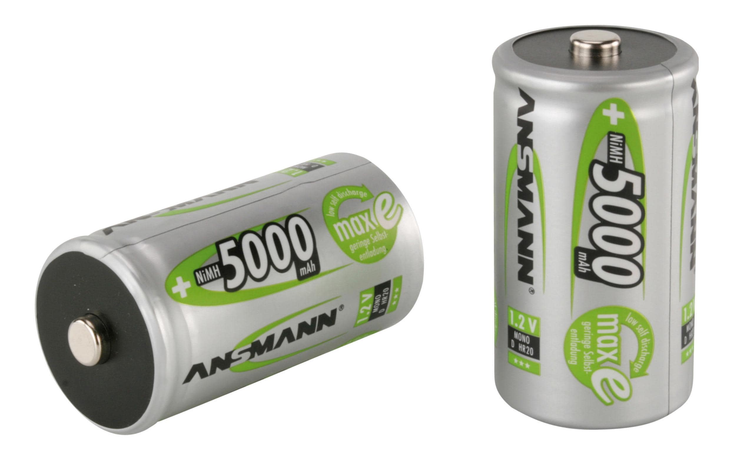 Ansmann Akku 2x D 5000 mAh Ansmann Akku 2x D 5000 mAh