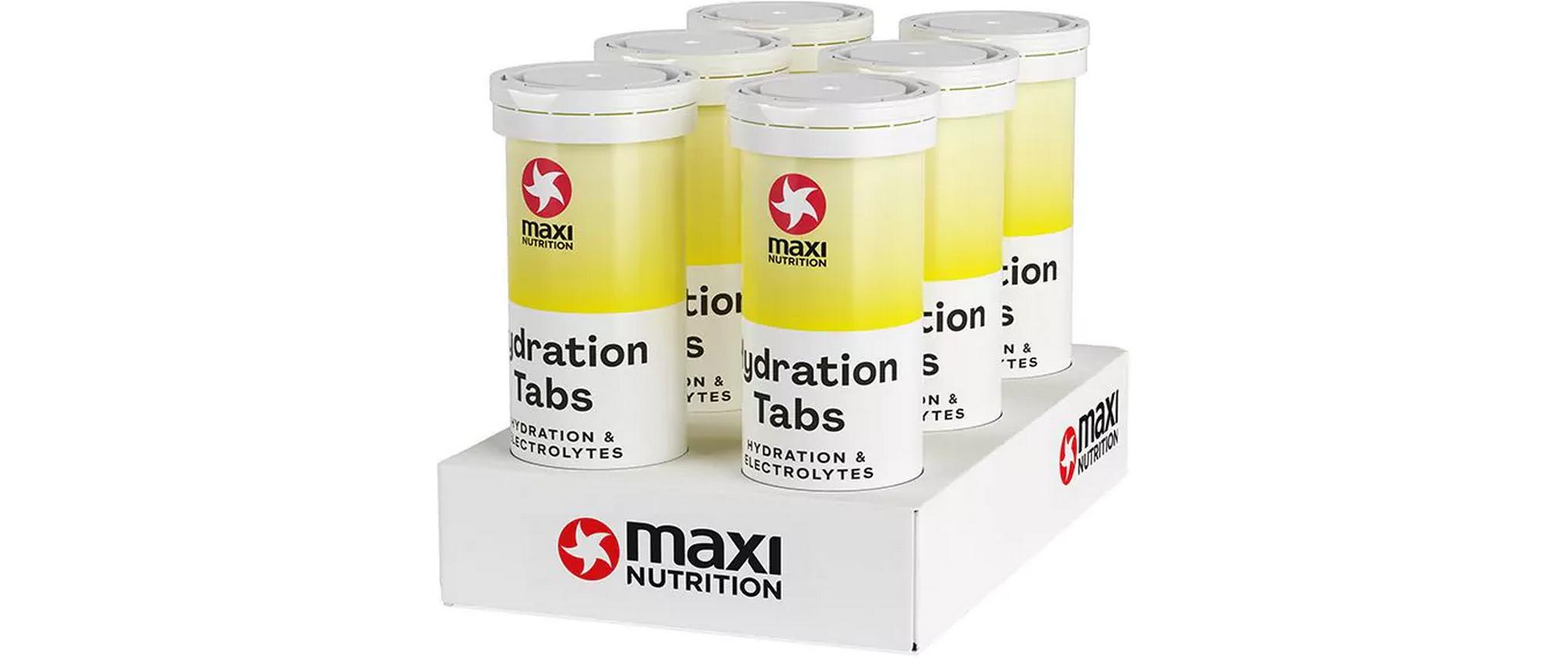 Maxi Nutrition Nutrition Hydration Tabs Lemon & Lime, 6x Röhrchen