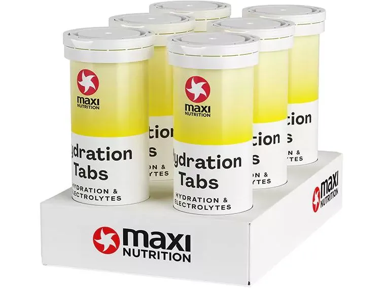 Maxi Nutrition Nutrition Hydration Tabs Lemon & Lime, 6x Röhrchen