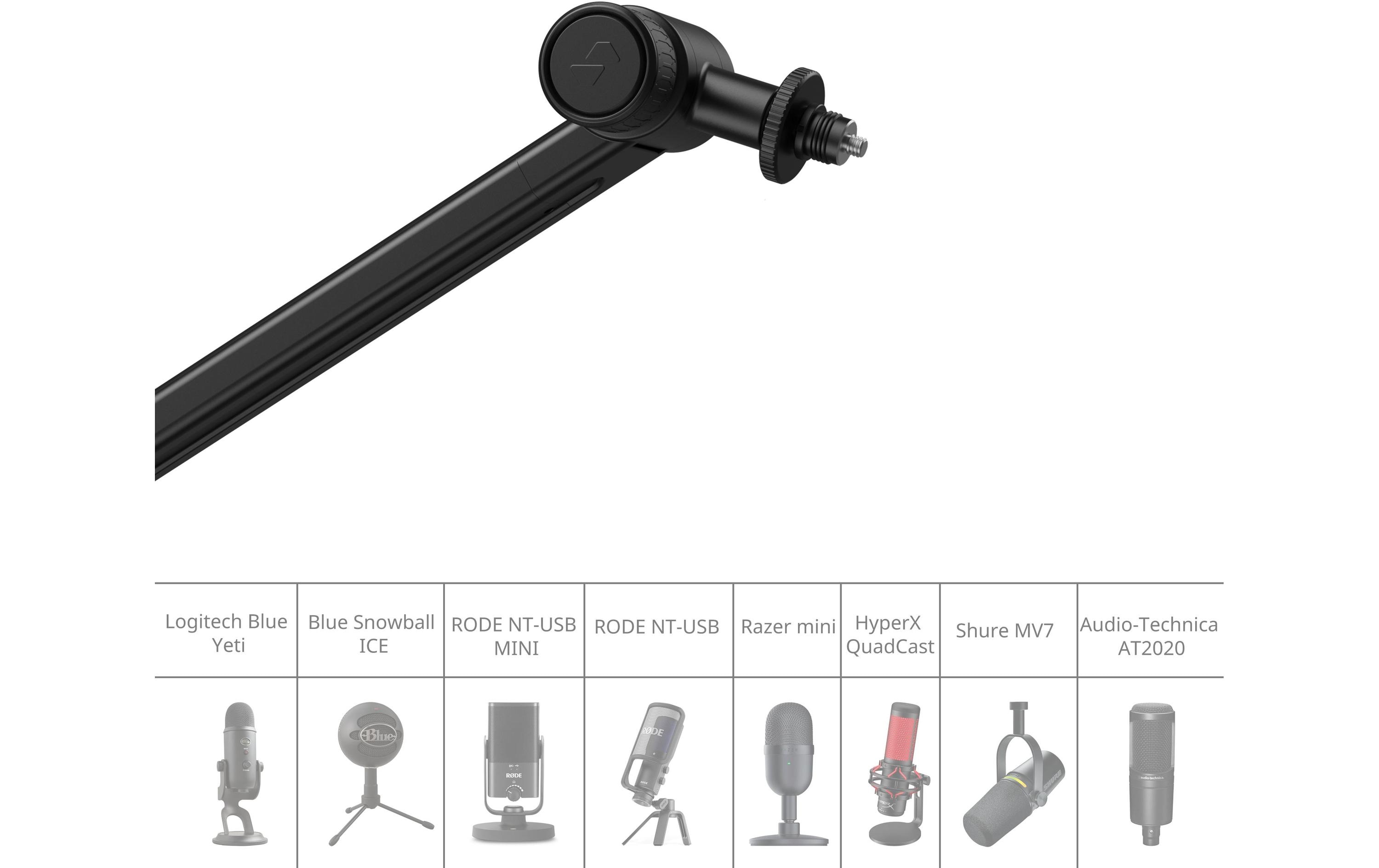 Smallrig Mikrofonarm-Tischhalterung