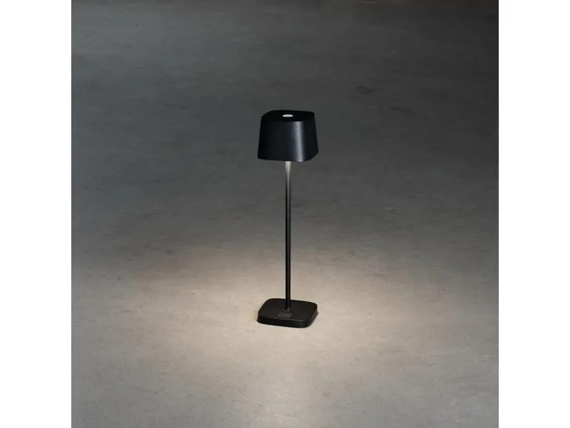 Konstsmide Akku-Tischleuchte Capri Mini USB, 2200-3000K, 2.2 W, Schwarz Konstsmide Akku-Tischleuchte Capri Mini USB, 2200-3000K, 2.2 W, Schwarz