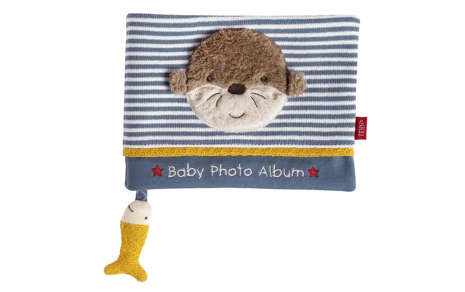 fehn Fotoalbum Otter Stoff, 20 x 15 cm