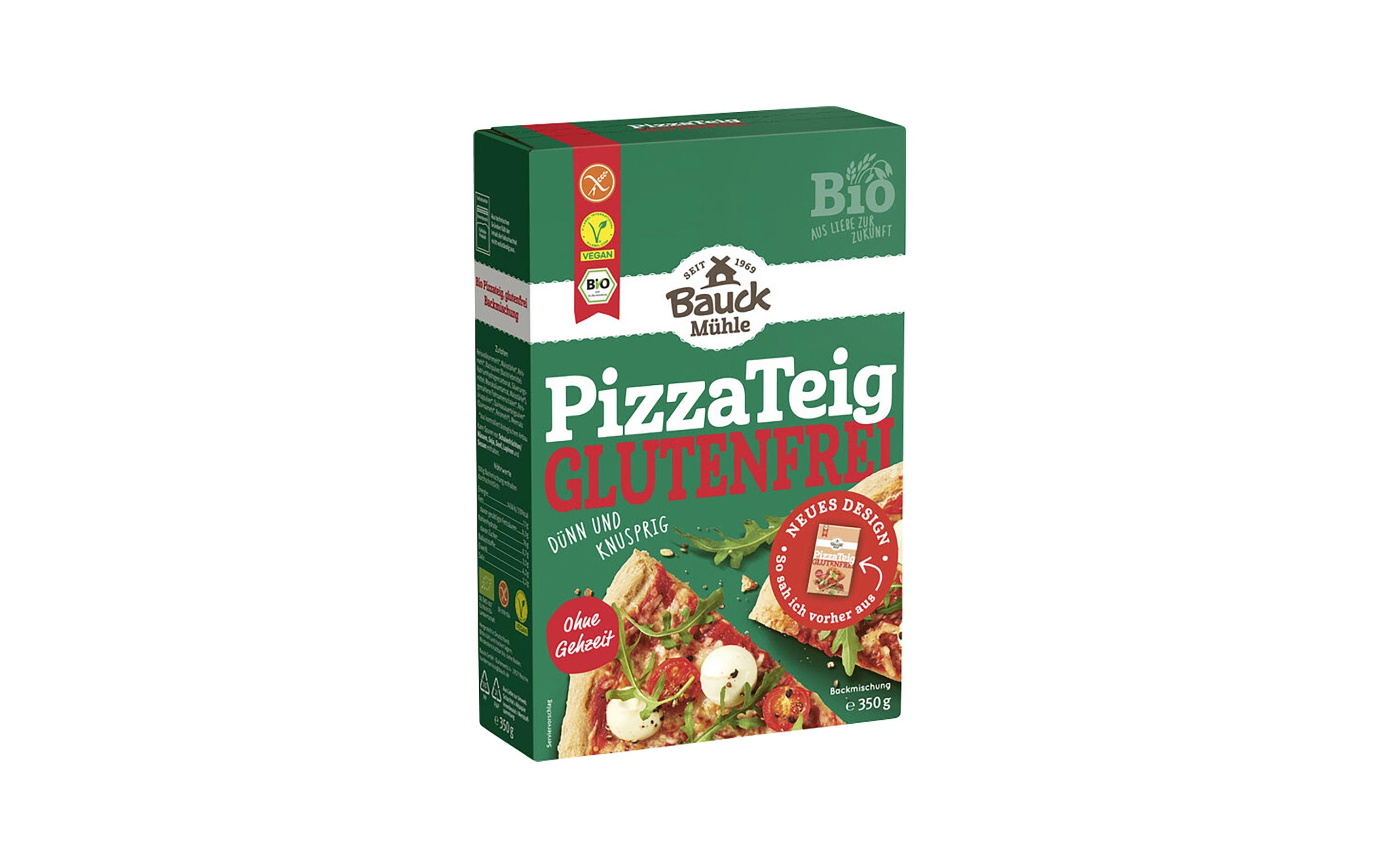Bauck Mühle Backmischung Pizzateig Glutenfrei, 350 g