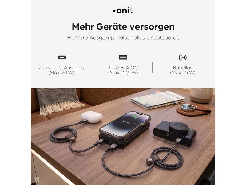 onit Powerbank Solar Pro 10000 mAh