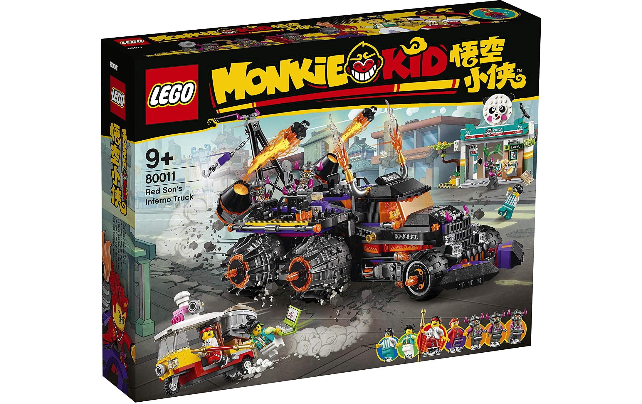 LEGO® Monkie Kid Red Sons Inferno-Truck 80011