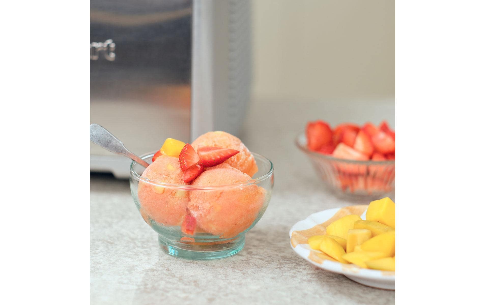 Cuisinart Glacemaschine Ice Cream & Gelato Professional 1.5 l, Silber