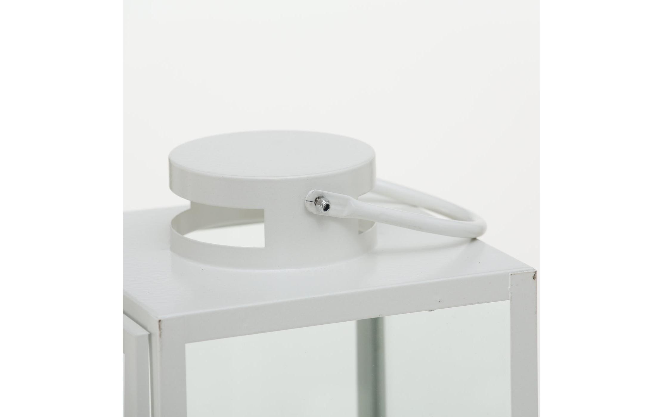 Boltze Laterne Arana 3-teilig, Transparent/Weiss