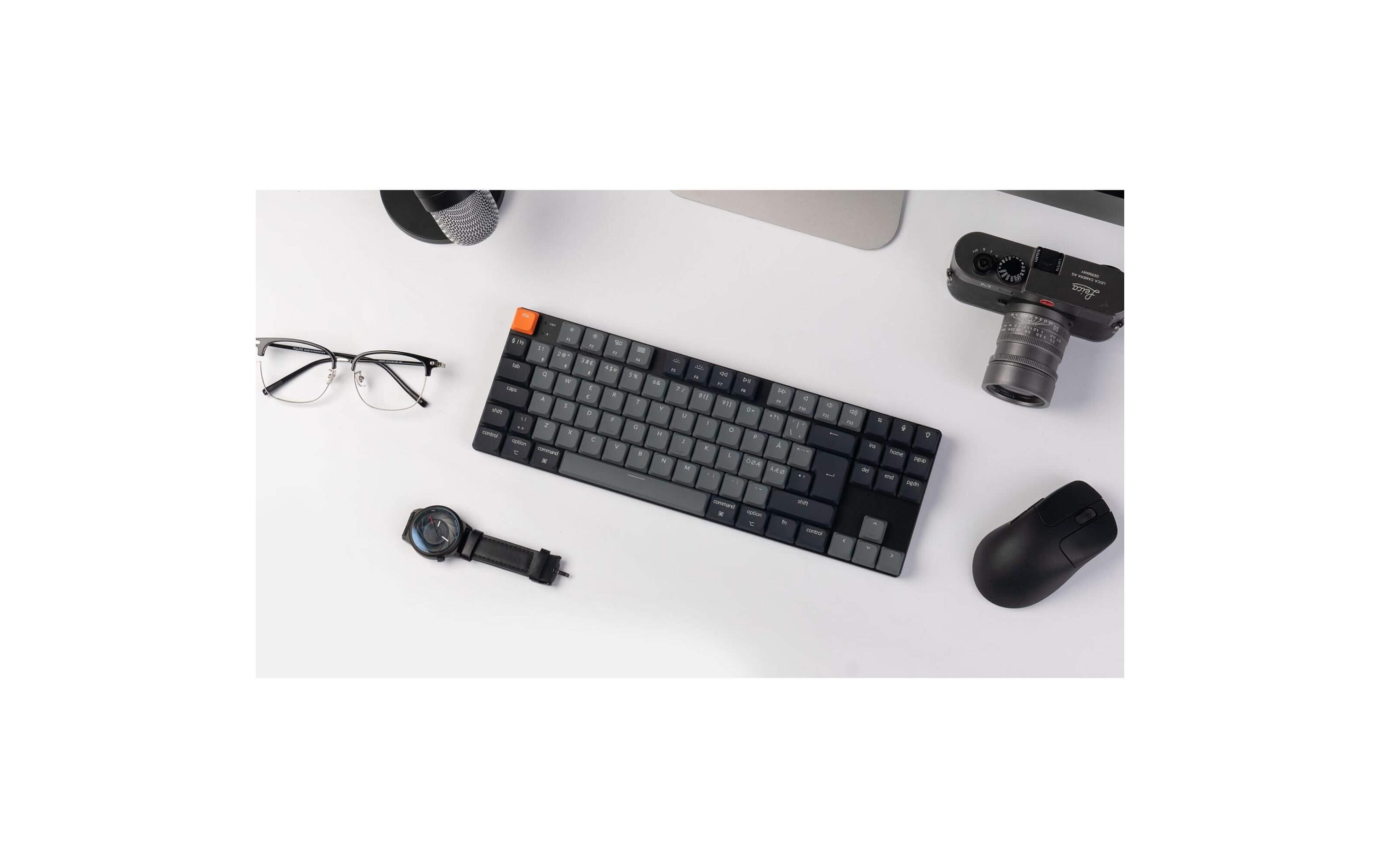 Keychron Gaming-Tastatur K1 QMK Version 6 Brown Switch