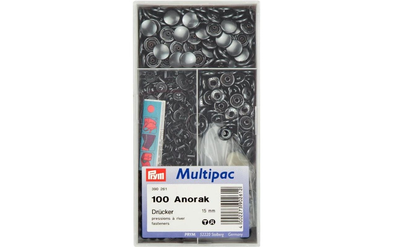 Prym Druckknöpfe Anorak Altkupfer, 15 mm Prym Druckknöpfe Anorak Altkupfer, 15 mm