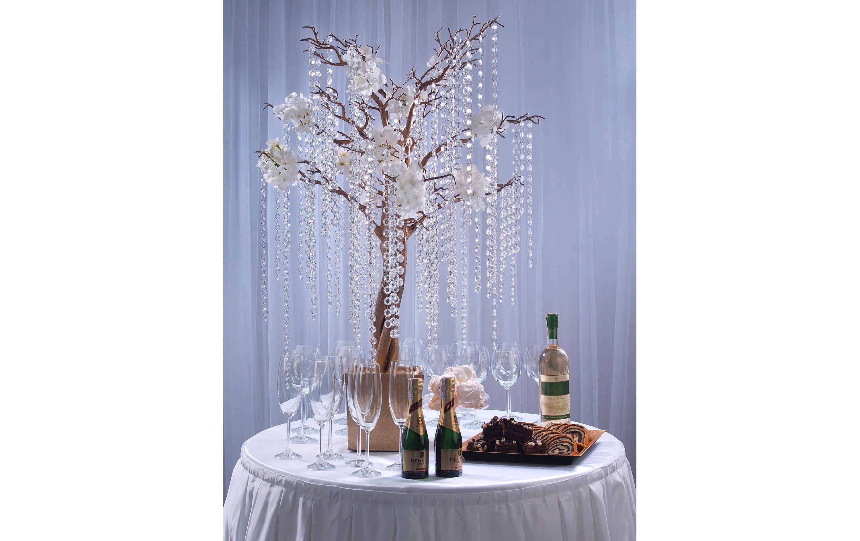 Partydeco Girlande Kristall 1 m