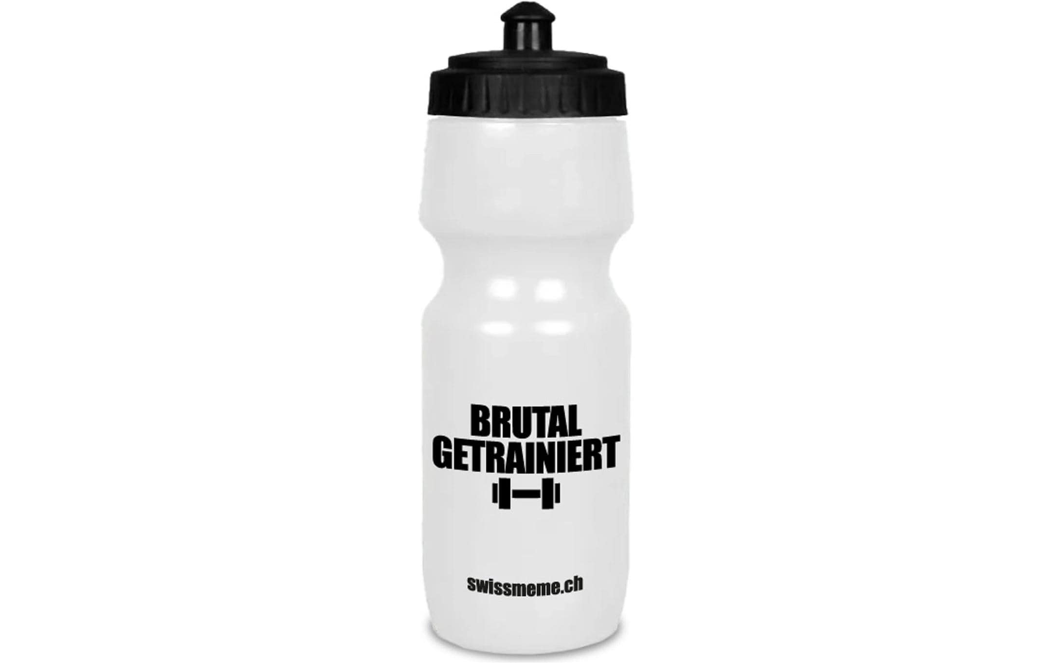 Swissmeme Trinkflasche Brutal getrainiert 720 ml
