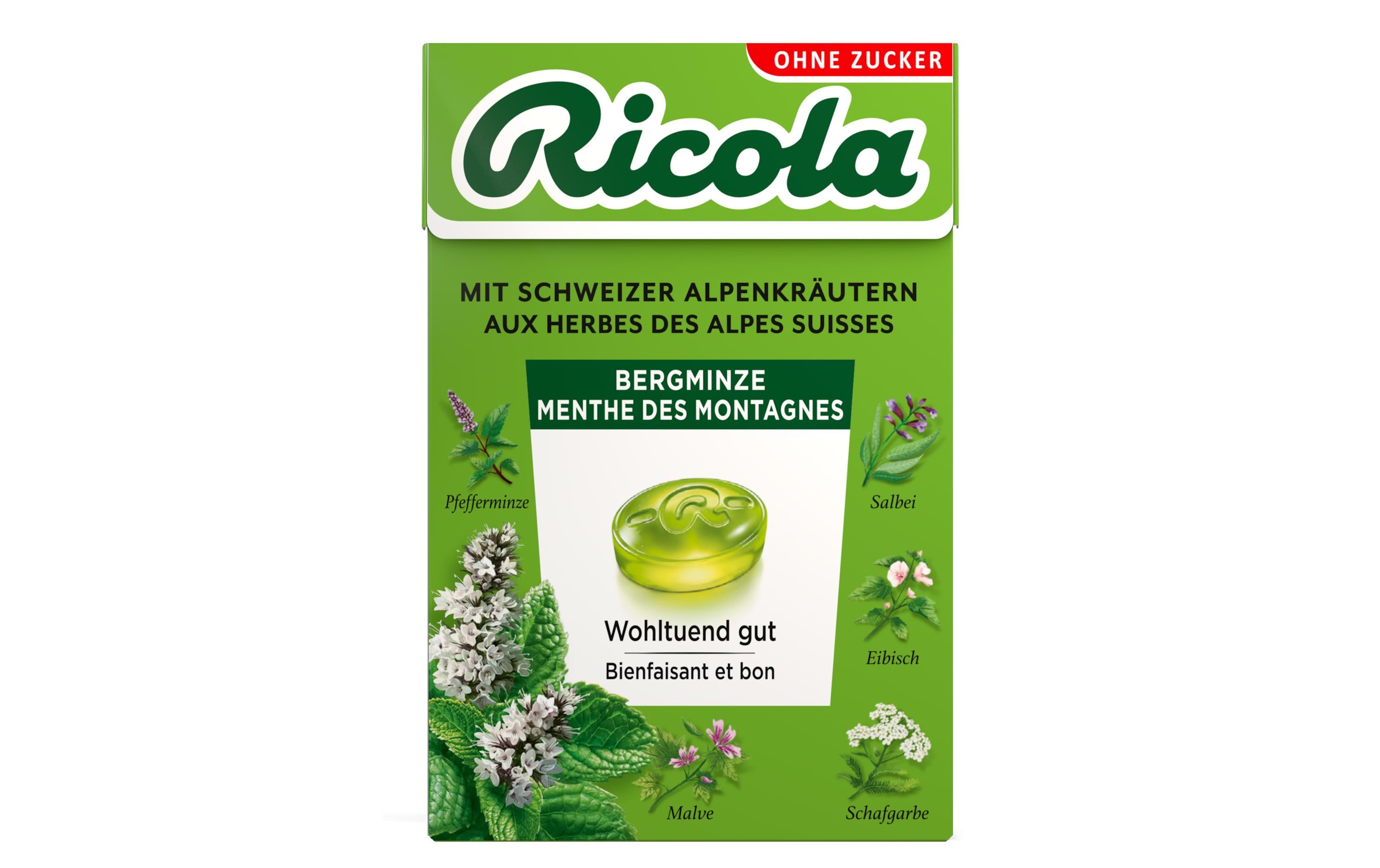 Ricola Bonbons Bergminze 50 g