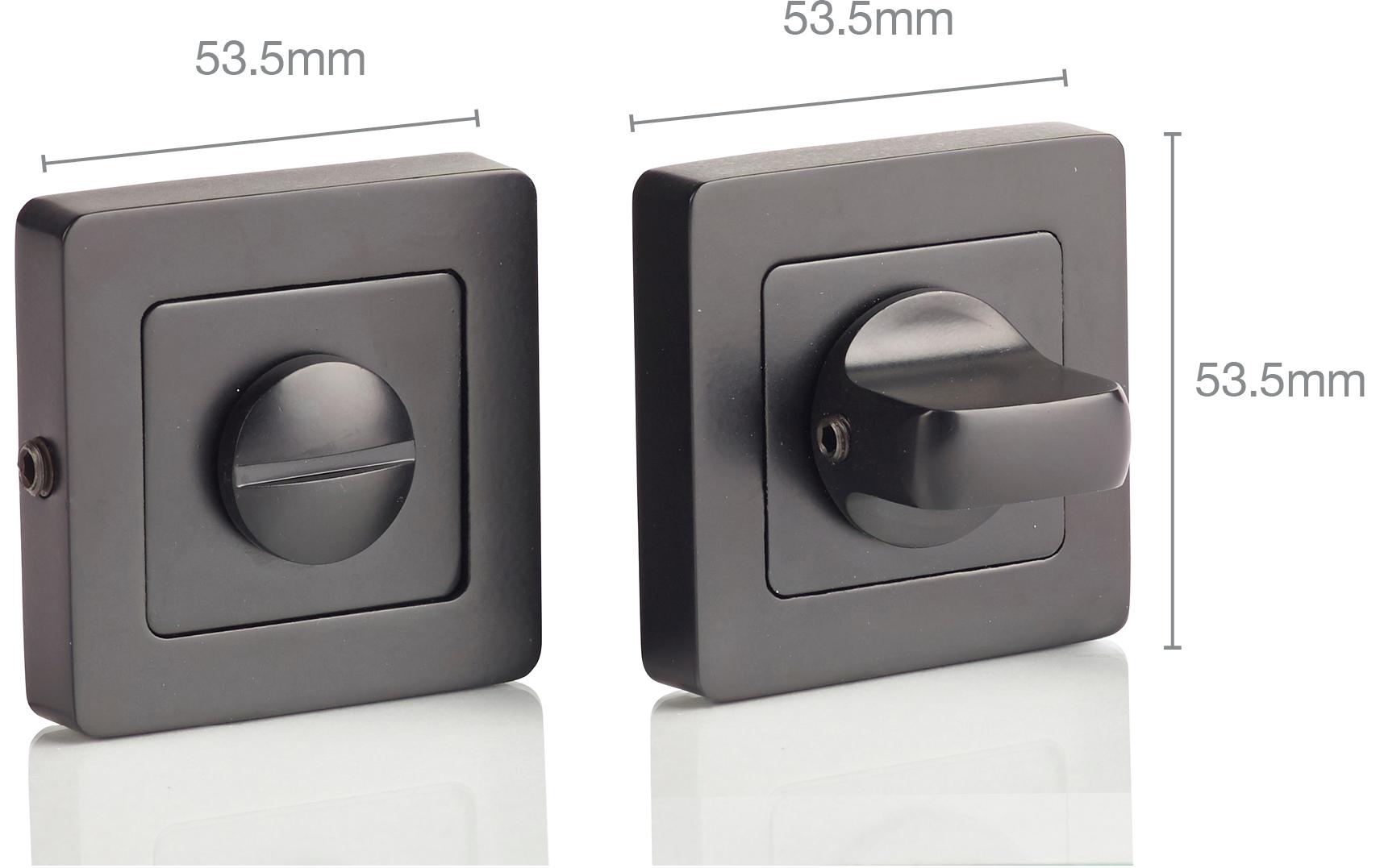 Yale Türgriff Siena Badezimmer - Schwarz