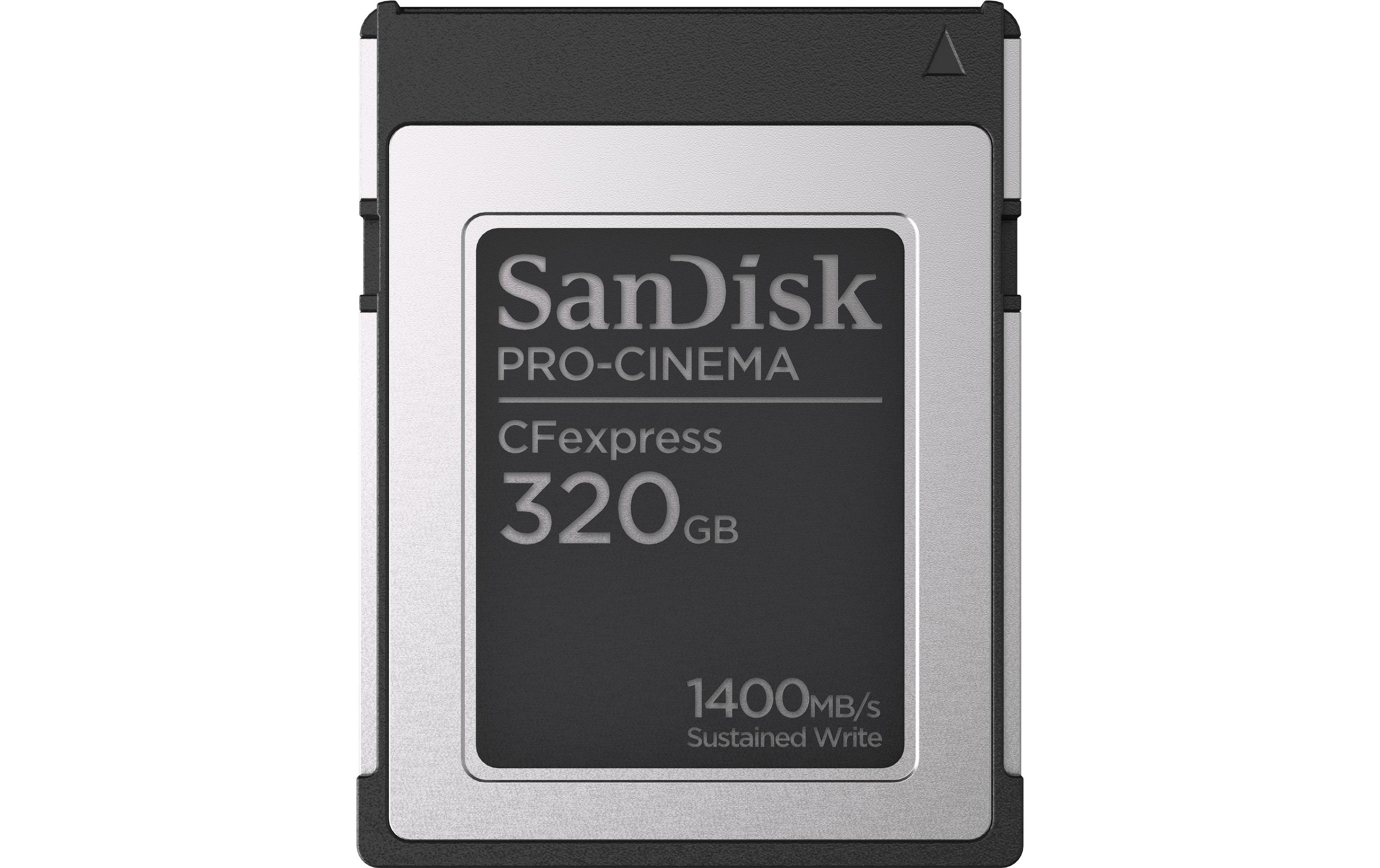 SanDisk CFexpress-Karte PRO Cinema Type B 320 GB