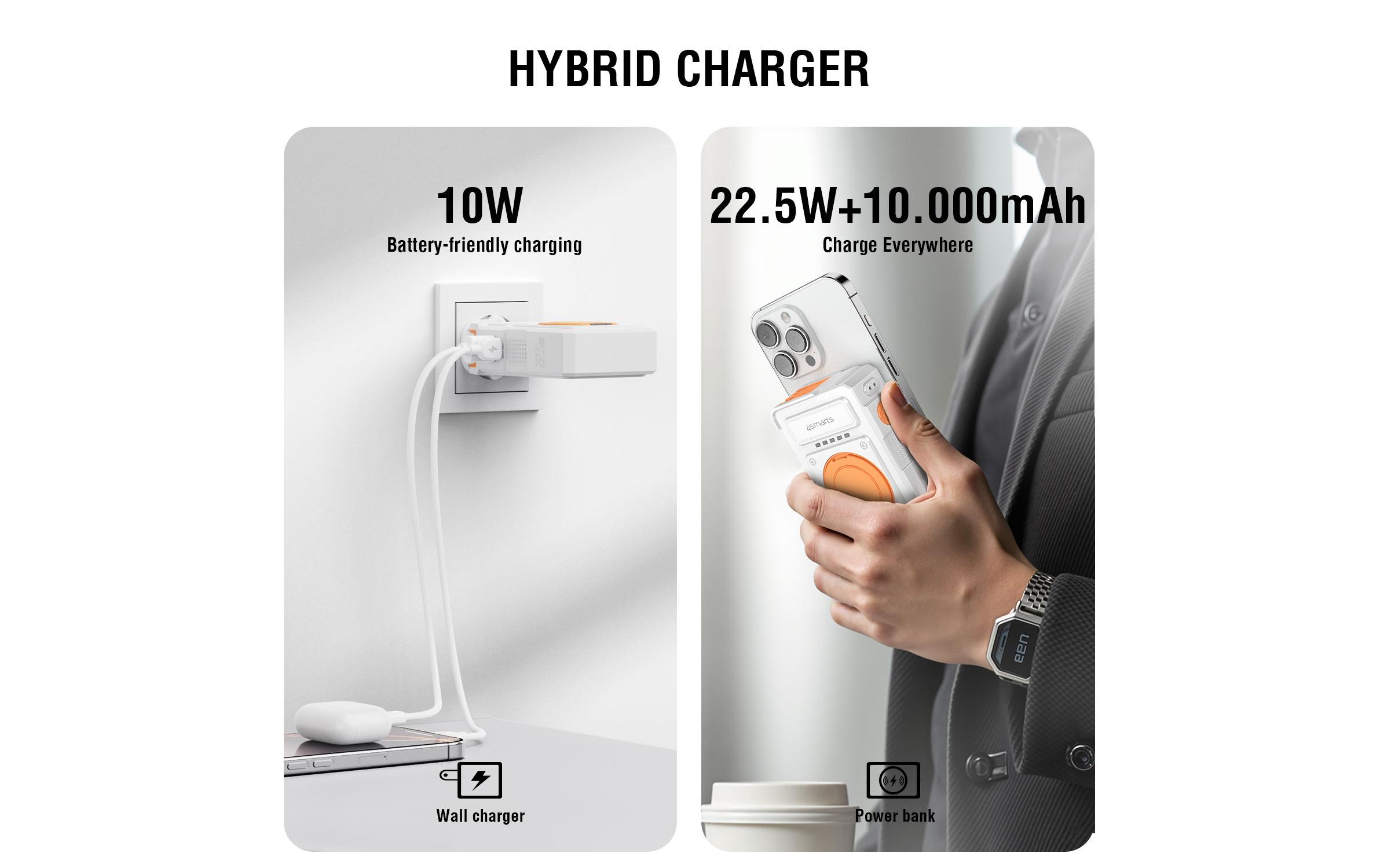 4smarts Powerbank 6in1 Hybrid Charger Lucid 10000 mAh