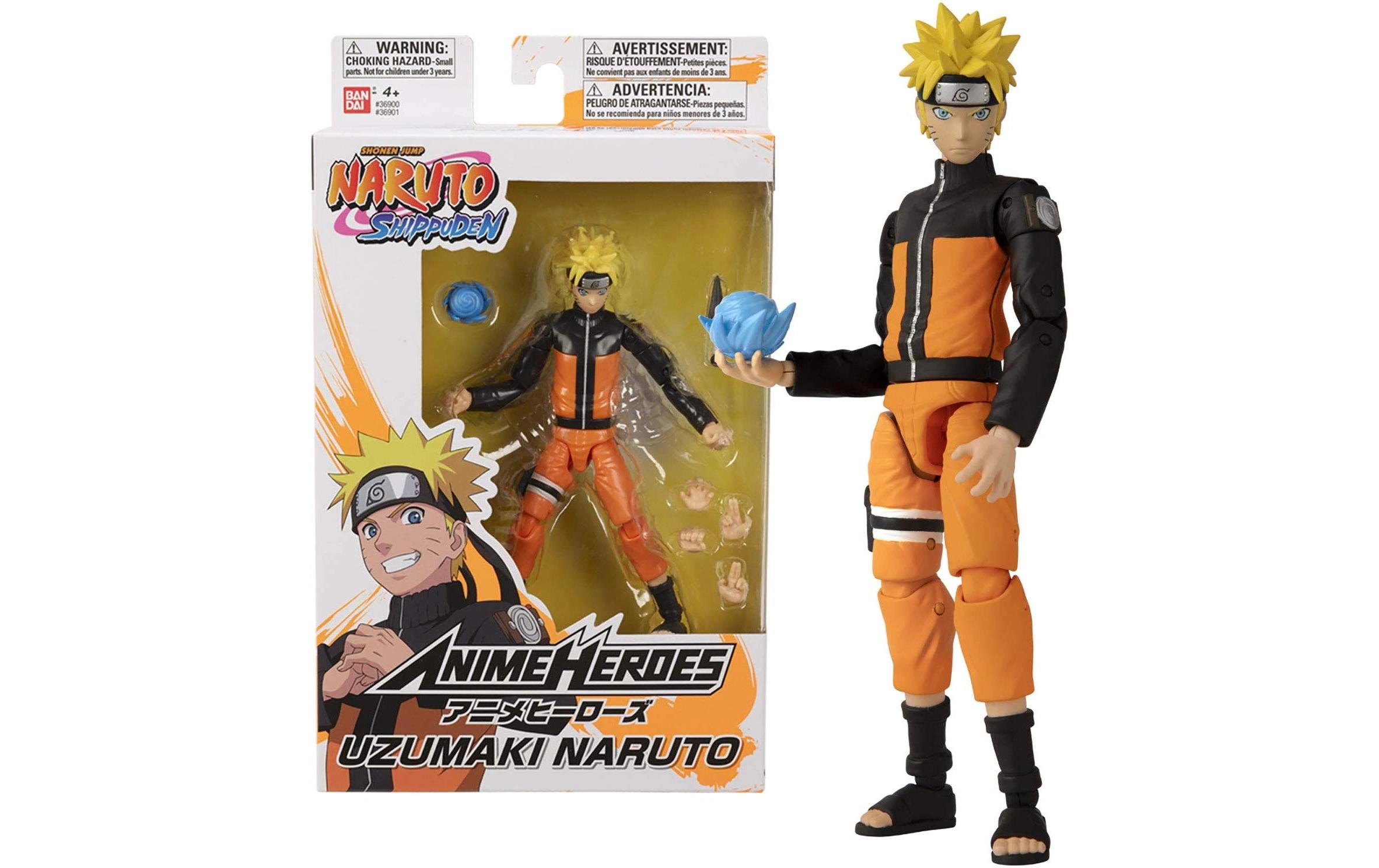 BANDAI Naruto Uzumaki Kunststoff Mehrfarbig