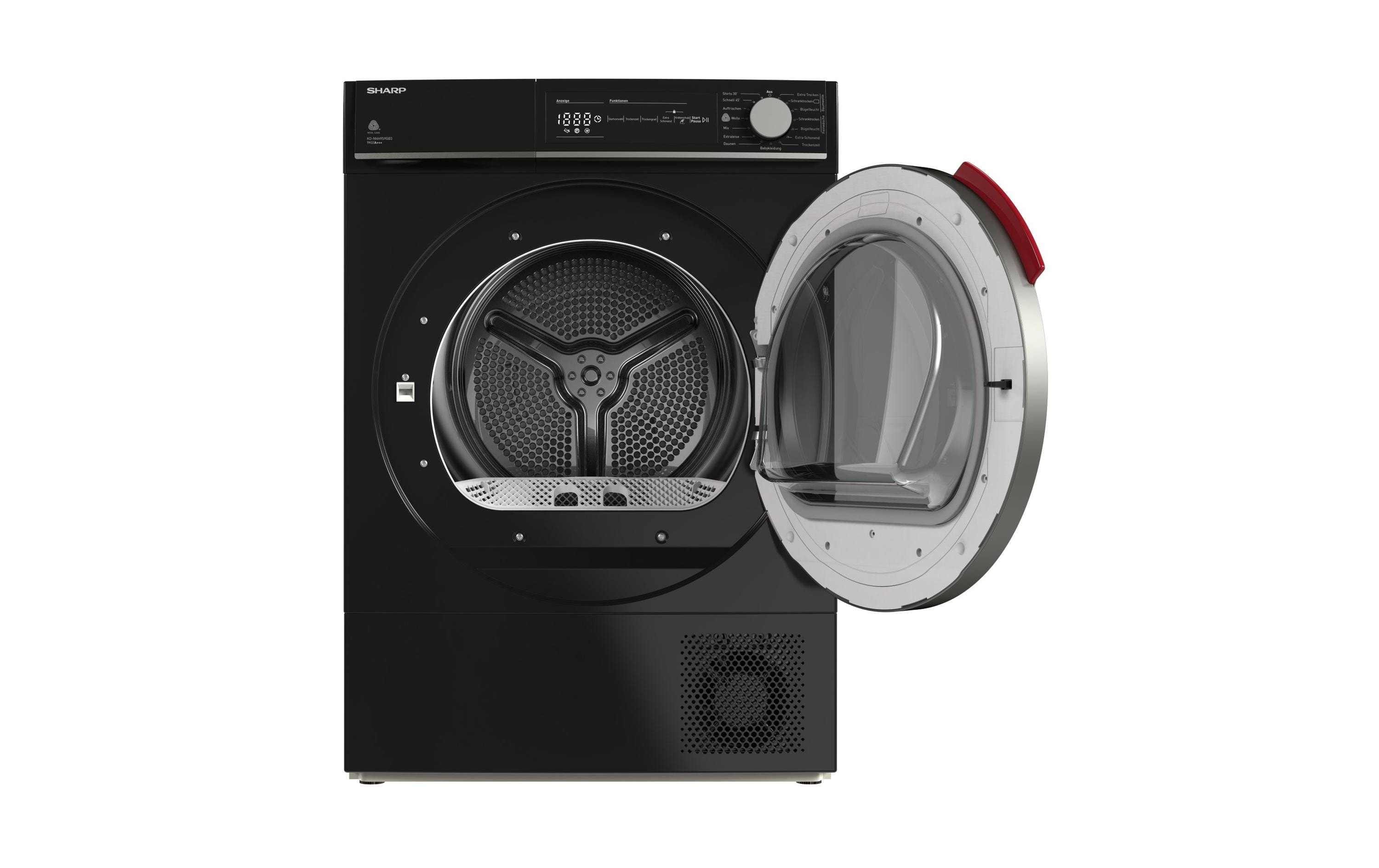 Sharp Wäschetrockner KD-NHH9S9GB3 Rechts