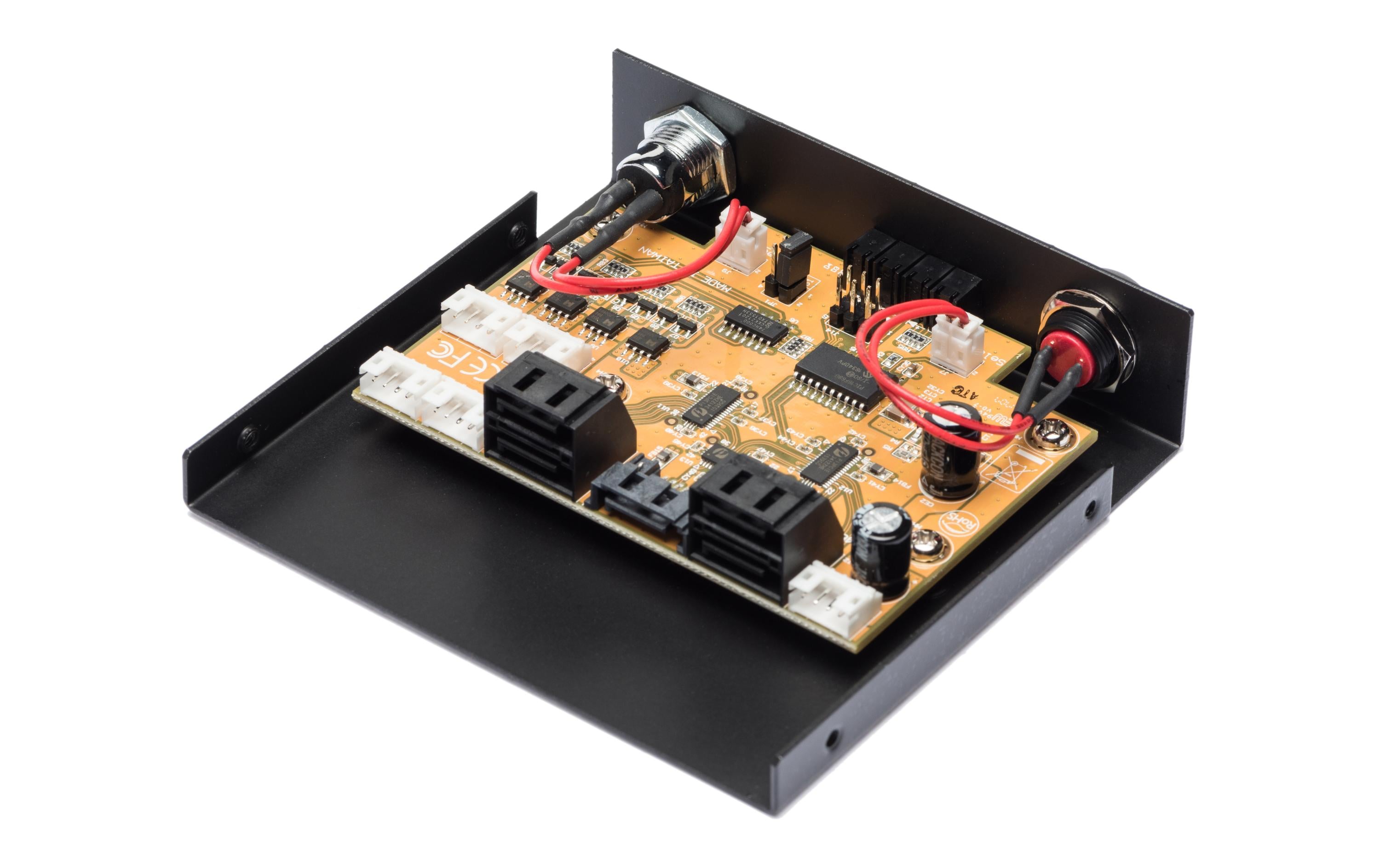 Exsys SATA Umschalter EX-3465 3.5 und 5.25 Exsys SATA Umschalter EX-3465 3.5 und 5.25