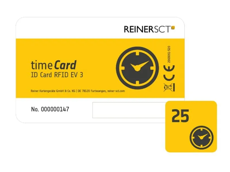 Reiner SCT RFID Karte timeCard Premium 25 Stück Reiner SCT RFID Karte timeCard Premium 25 Stück
