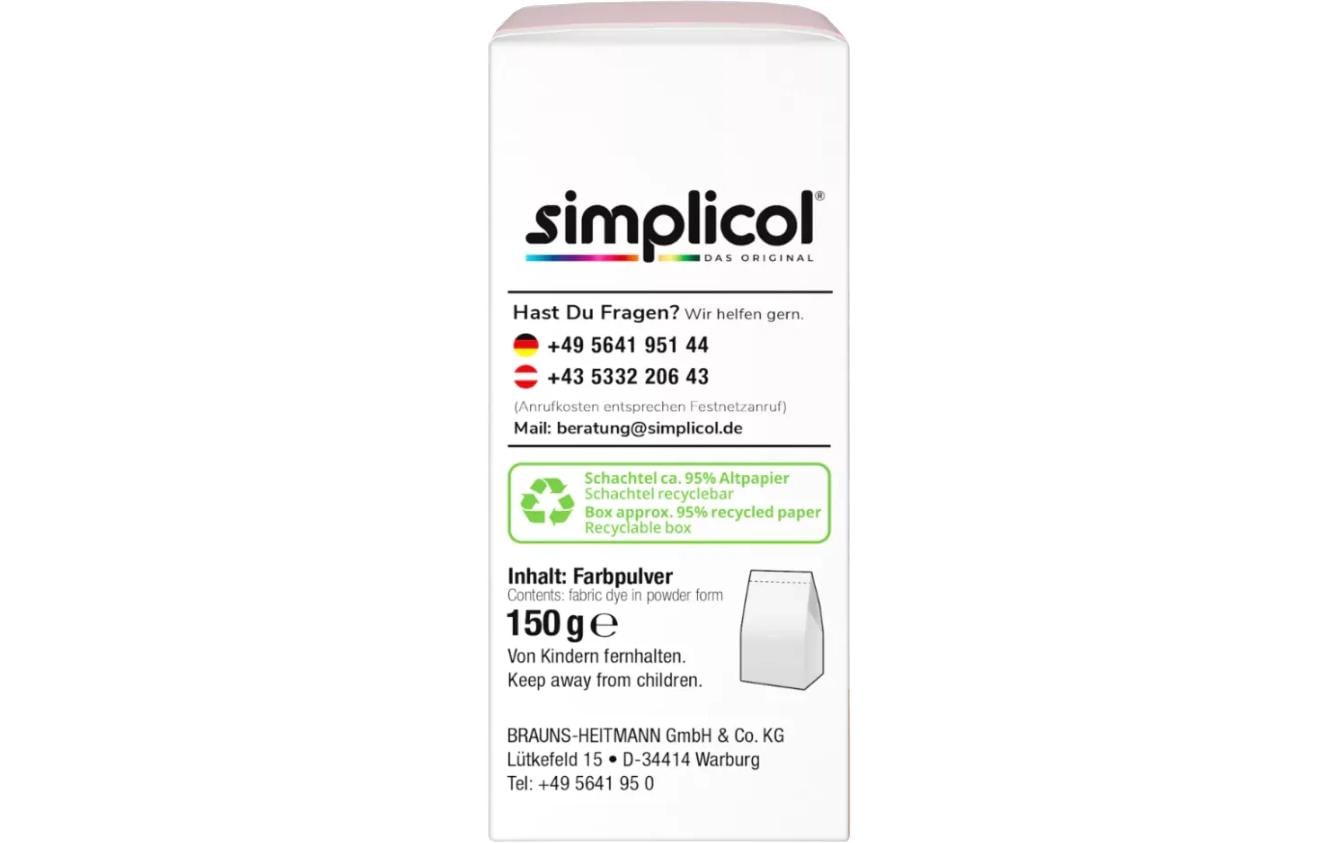 Simplicol Textilfarbe expert , Rot