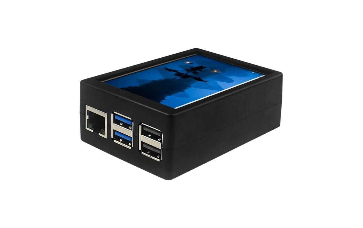 Raspberry Pi Gehäuse ABS inkl. Touchscreen 3.5 Raspberry Pi Gehäuse ABS inkl. Touchscreen 3.5