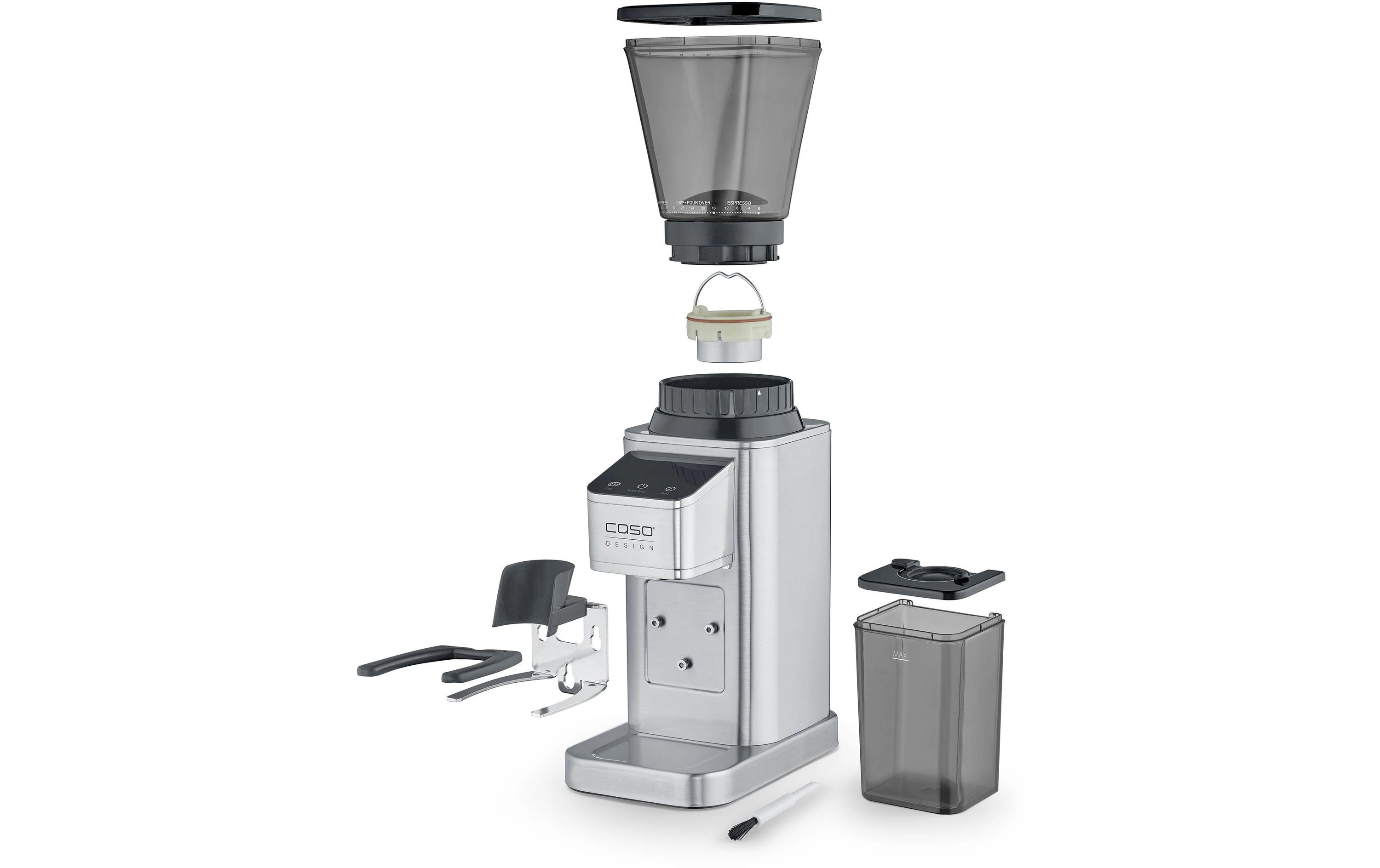 Caso Kaffeemühle Barista Chef Inox Silber