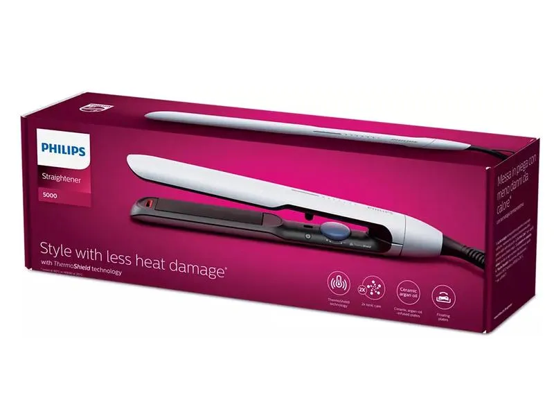 Philips Haarglätter 5000 Series BHS520/00 Hellblau Philips Haarglätter 5000 Series BHS520/00 Hellblau