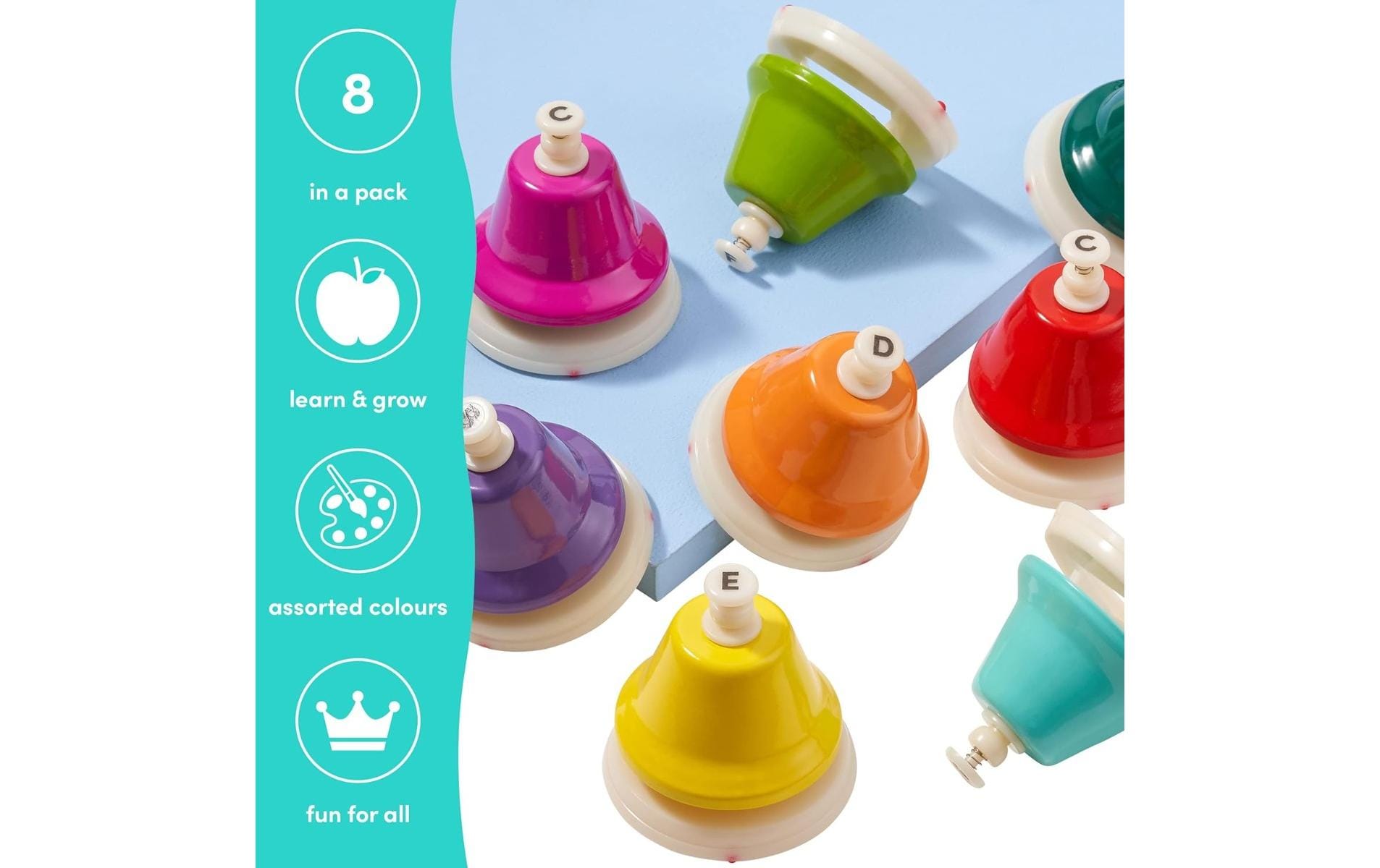 Twiddlers Musikspielzeug 8er-Set