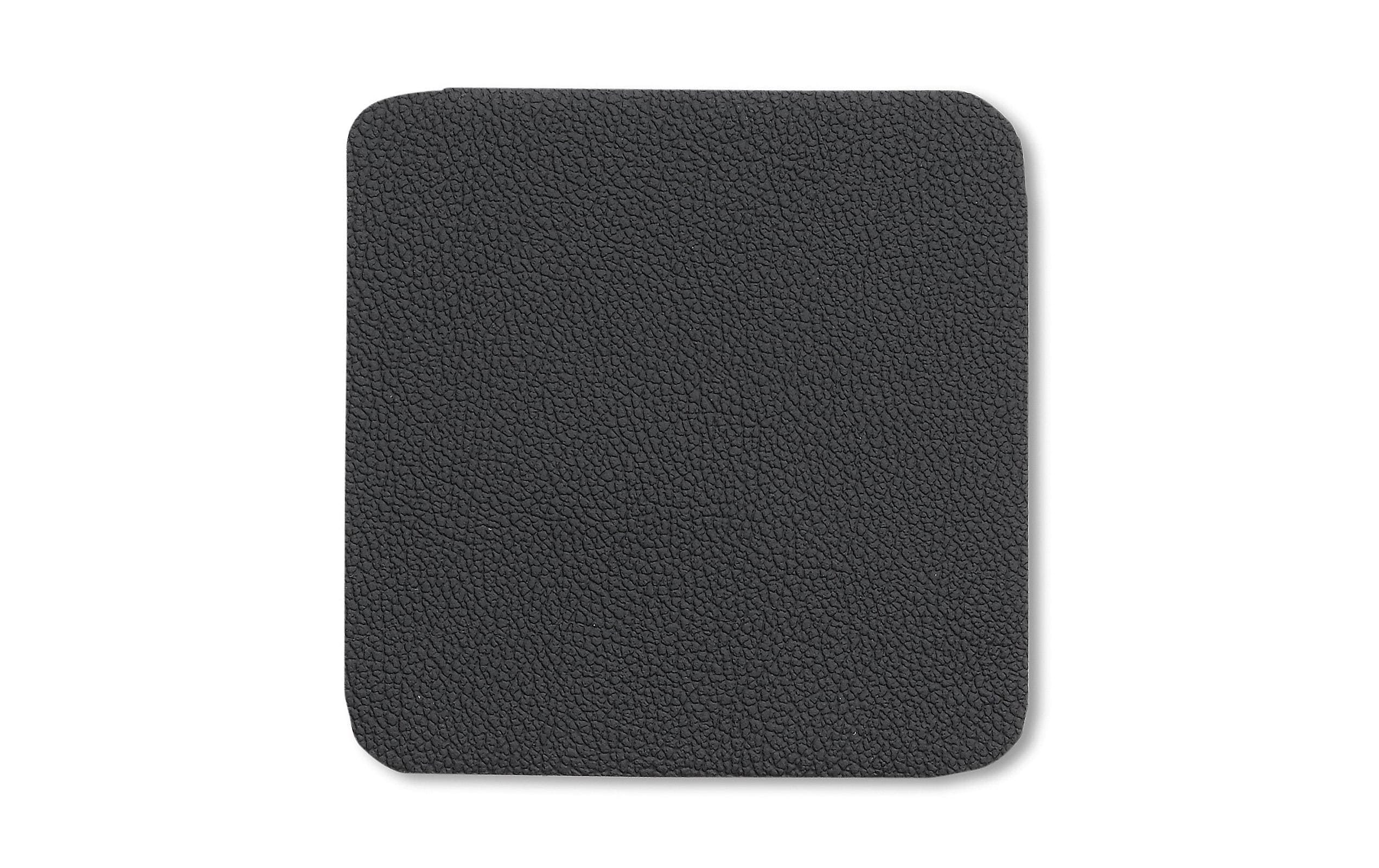 Kela Glasuntersetzer Kimara 10 x 10 cm, 4 Stück, Schwarz