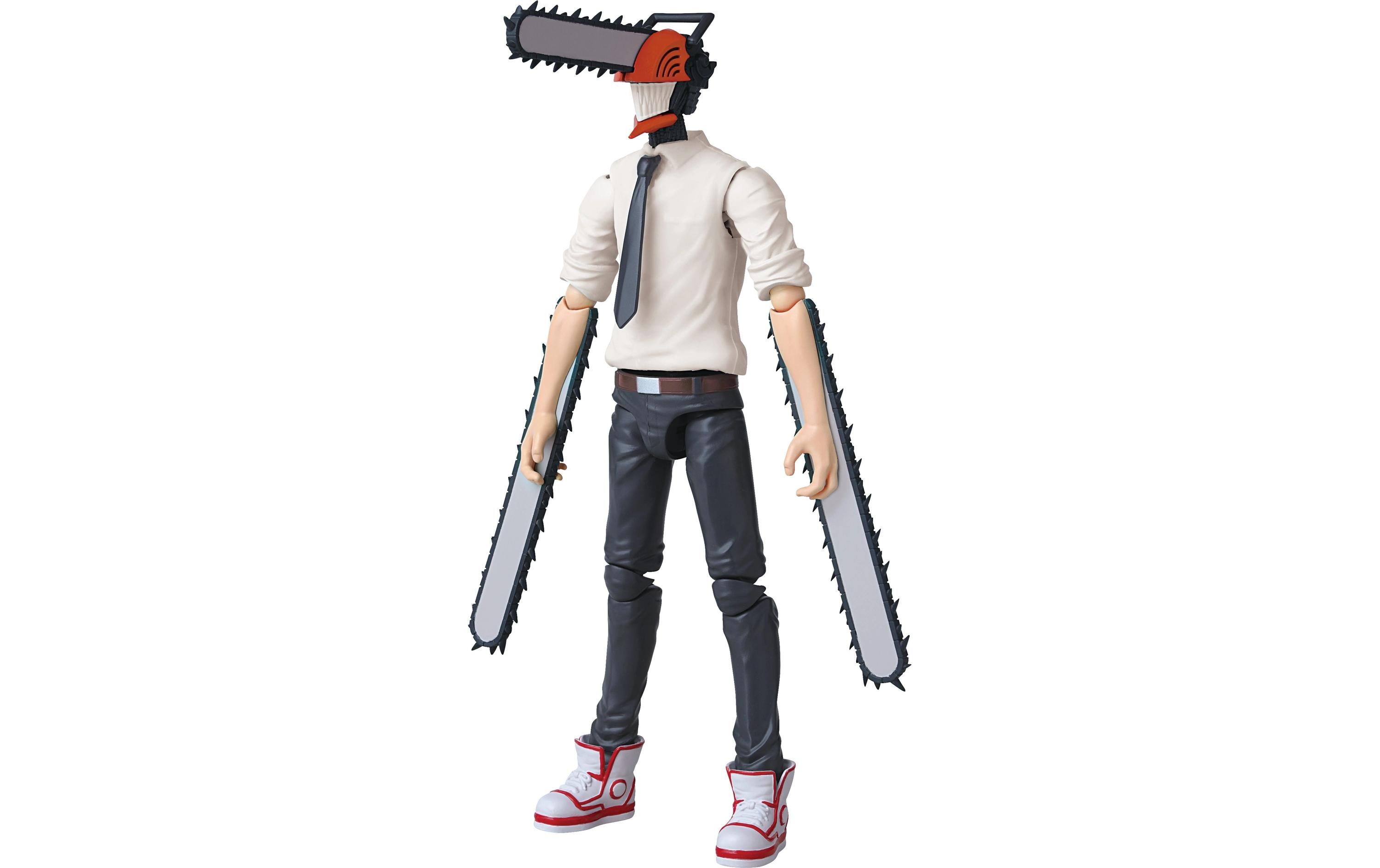 BANDAI ANI Figur Anime Heroes – Chainsaw man beweglich, 17 cm