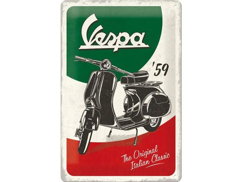 Nostalgic Art Schild Vespa 20 x 30 cm, Metall