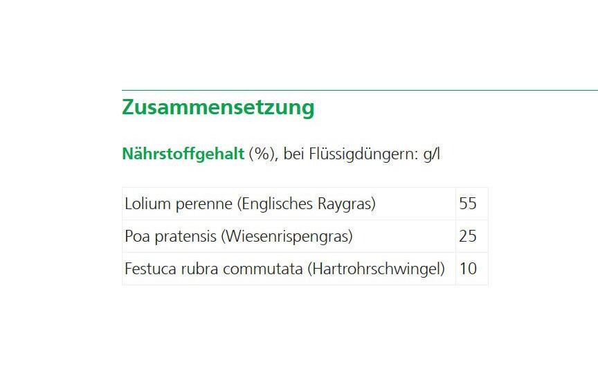 Hauert Rasensamen 1 kg Hausrasen