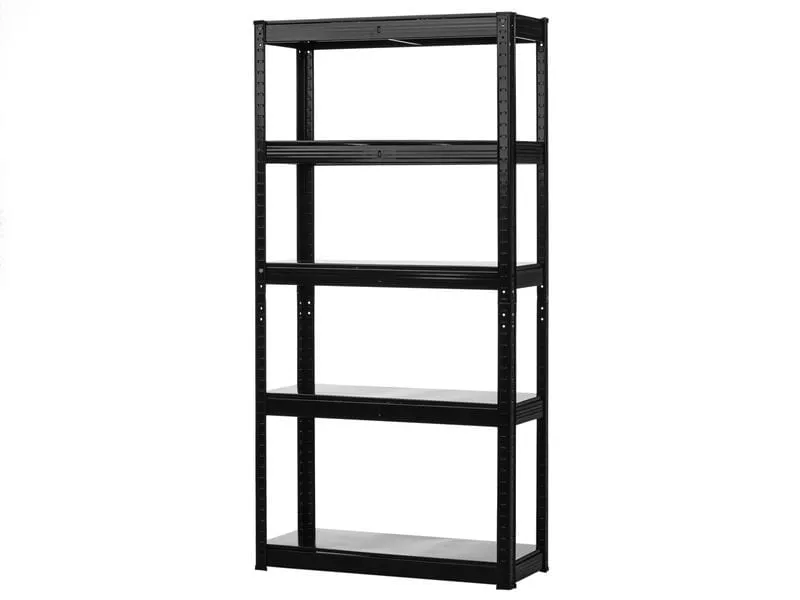 STRUCT Schwerlastregal Schwarz mit 5 Tablaren STRUCT Schwerlastregal Schwarz mit 5 Tablaren