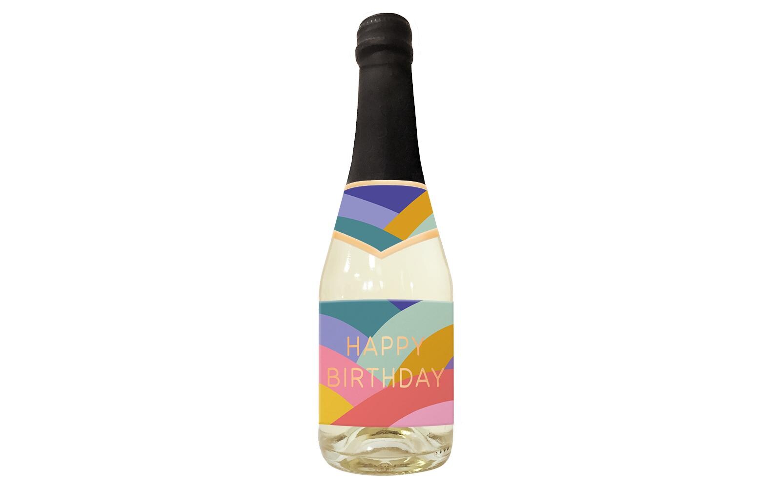 Grafik Werkstatt Secco-Flasche Happy Birthday 0.2 l