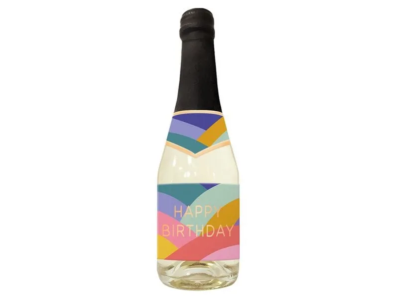 Grafik Werkstatt Secco-Flasche Happy Birthday 0.2 l