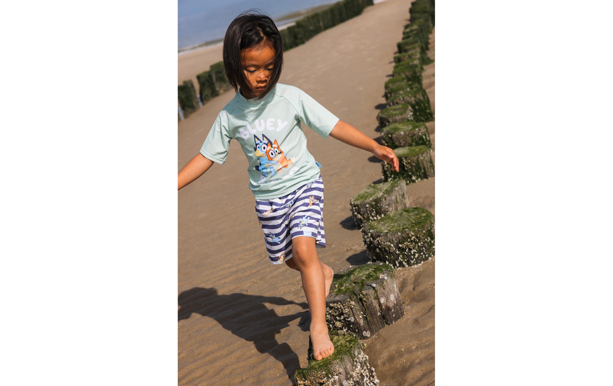 Swim Essentials UV-Shirt Bluey Gr. 86/92, Türkis