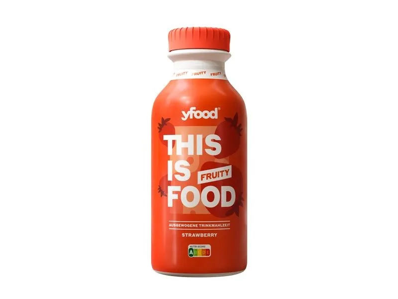 YFOOD Trinkmahlzeit Fruity Strawberry 500 ml YFOOD Trinkmahlzeit Fruity Strawberry 500 ml