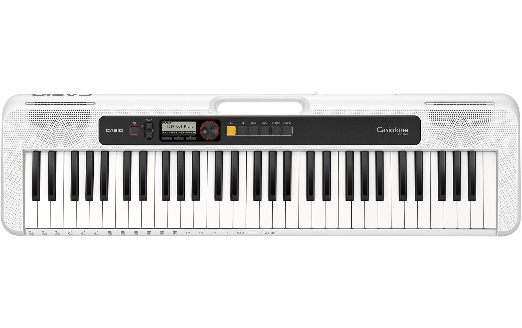 Casio Keyboard CT-S200WE Weiss